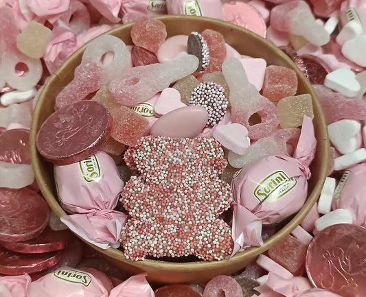 Candy Bowl - Welcome To The World Baby Girl  400 Gram