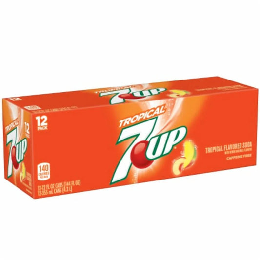 7UP - Tropical 355ml 12 Blikjes