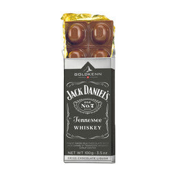 Goldkenn - Jack Daniel's Likör-Schokoladenriegel 100 Gramm
