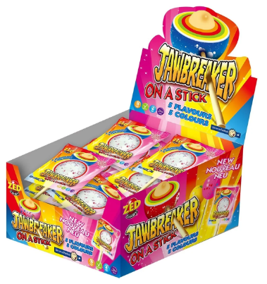 Zed - Jawbreaker on a Stick 60 Gram 15 Stuks (Halal)
