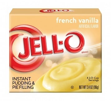 Jell-O - Préparation pour dessert à la vanille française 96 grammes