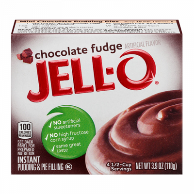 Jell-O - Préparation pour pouding au chocolat 110 grammes