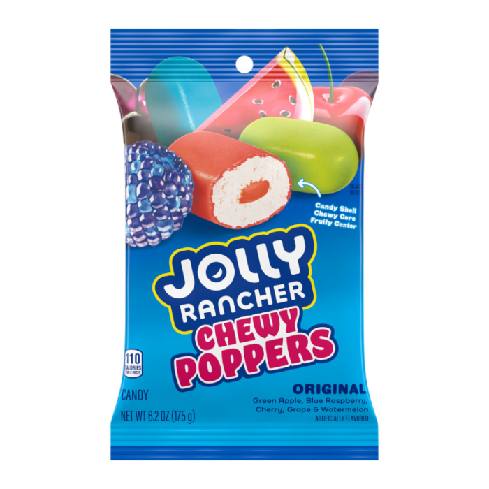 Jolly Rancher - Chewy Poppers Original 175 Gramm