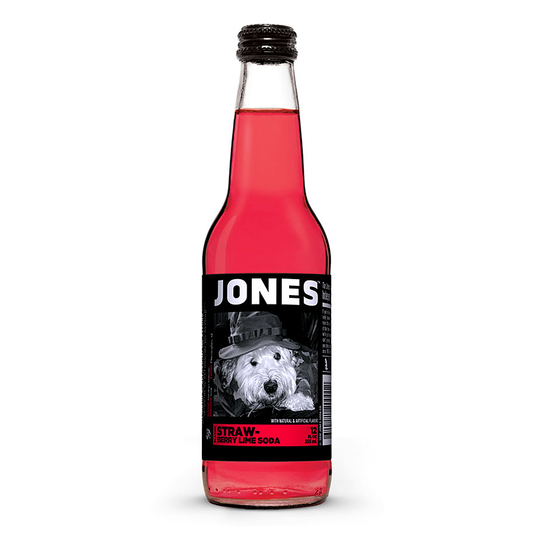 Jones Soda - Strawberry Lime 355ml