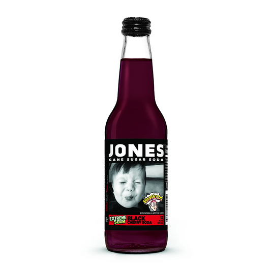 Jones Soda - Warheads Black Cherry 355ml