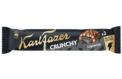 Karl Fazer - Crunchy Black Edition 55 Gramm