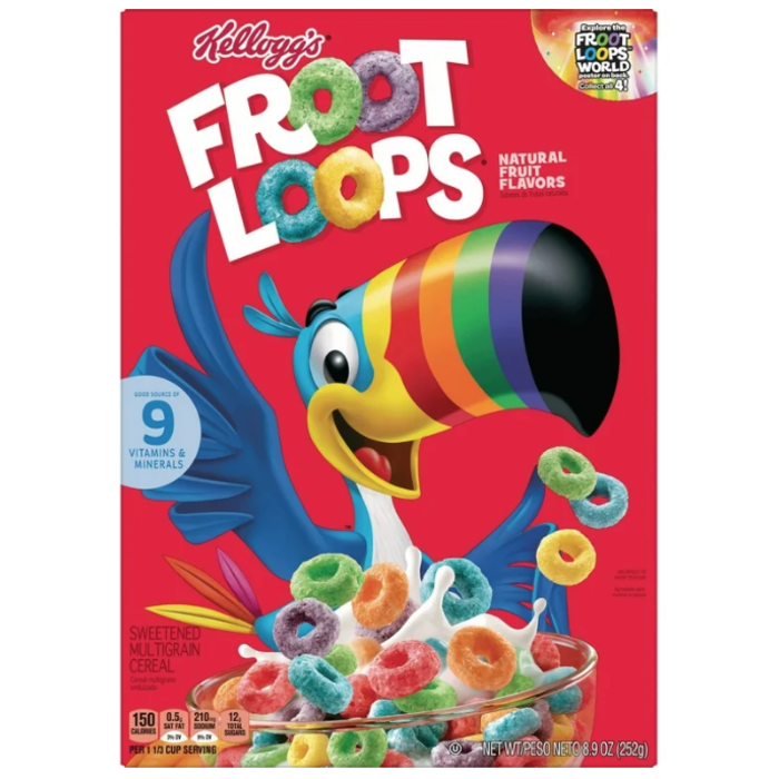 Kellogg's - Froot Loops 252 Gramm