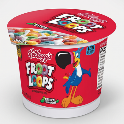 Kellogg's - Froot Loops Cereal Cup 43 Gram