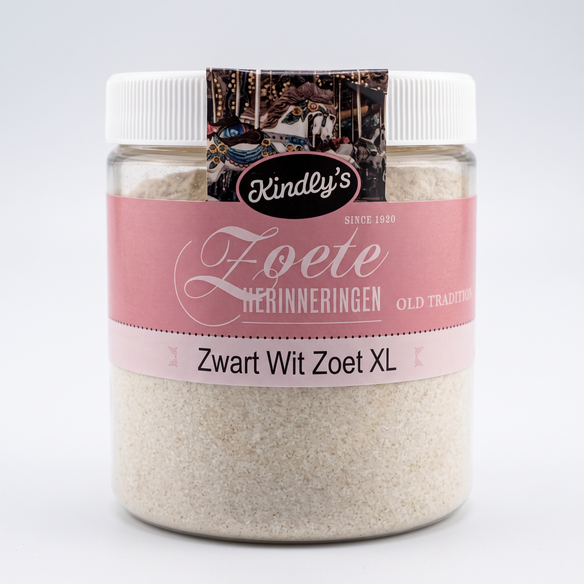 Kindly's - Zwart Wit Zoet XL 150 Gram 12 Stuks