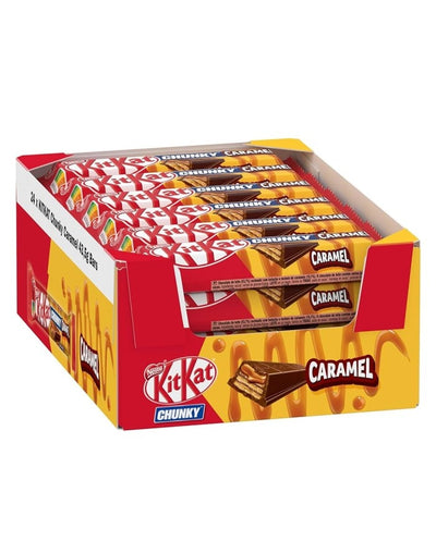Nestle - Kit Kat Chunky Karamel 43,5 Gram 24 Stück