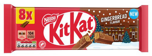 Kit Kat - Gingerbread 8-Pack Totaal 165 Gram