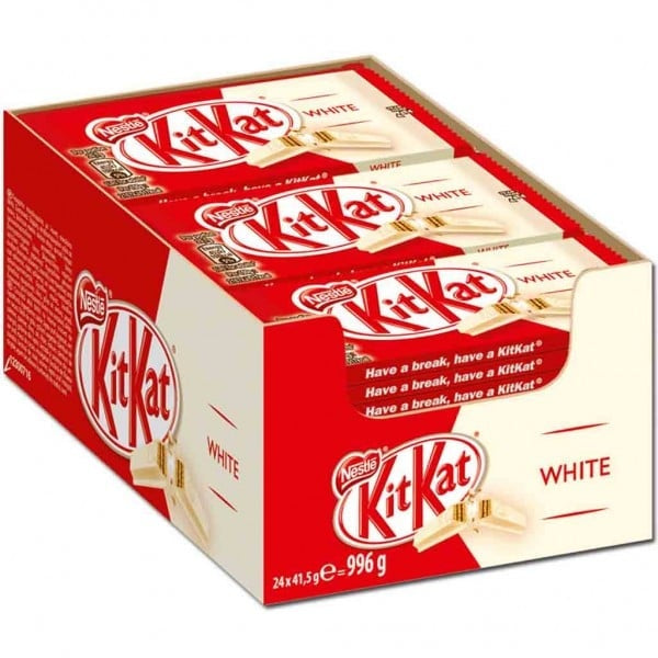 Kit Kat - White Classic 41,5 Gram 24 Pièces (import)