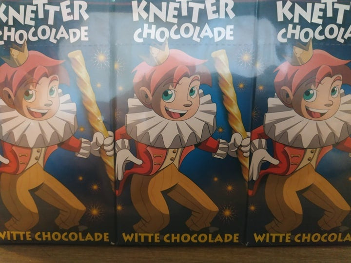 Knetter Schokolade Witte Schokolade 3 x 50 Gram