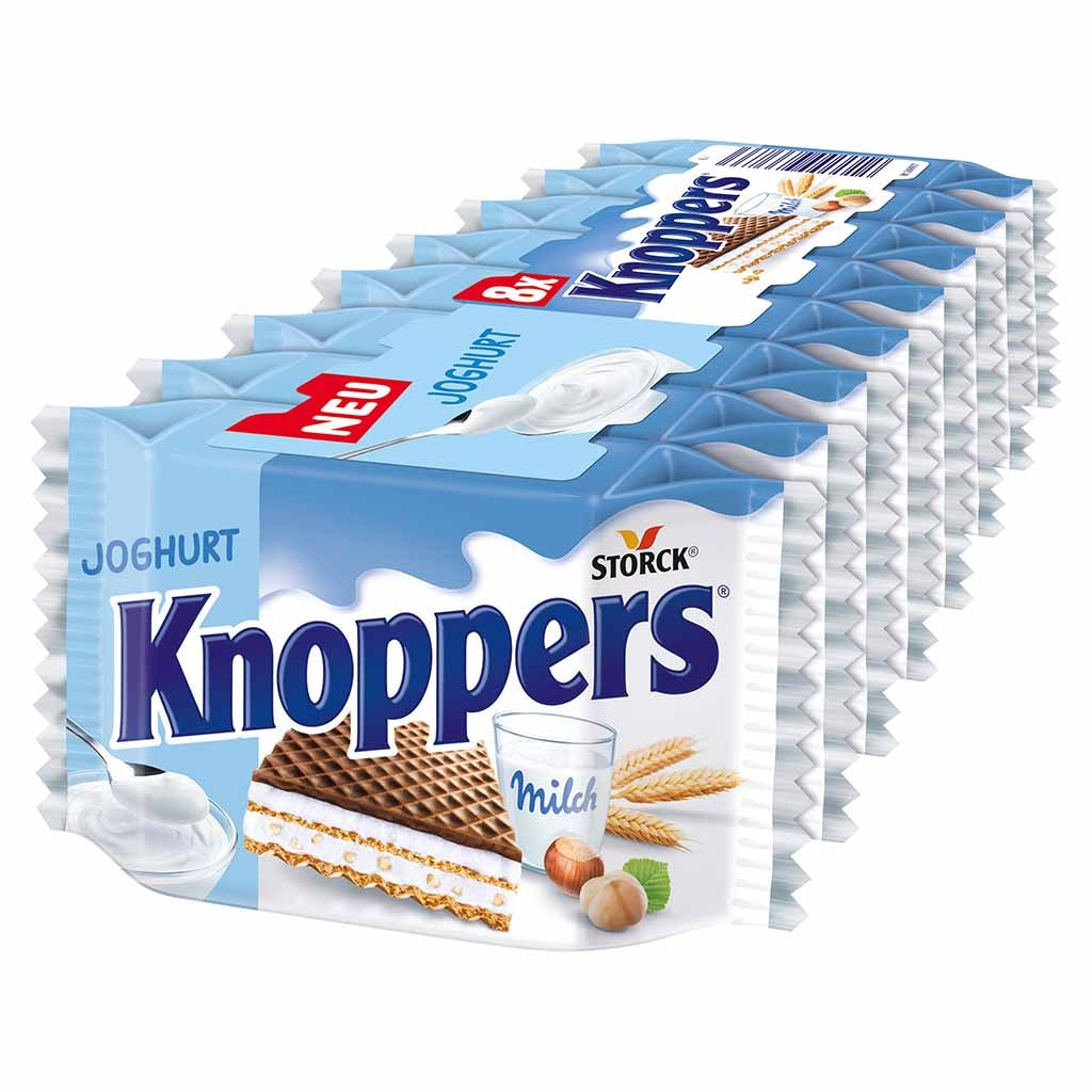 Knoppers - Joghurt 8er-Pack 8x25 Gramm