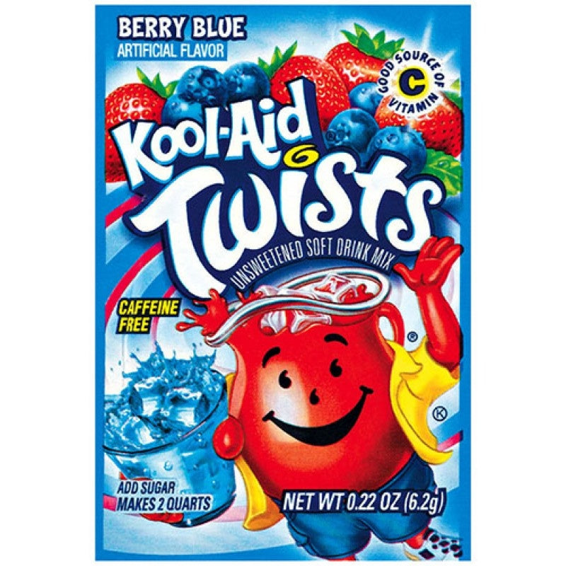 Kool Aid - Fruits Rouges Bleu Twist 6,2 grammes