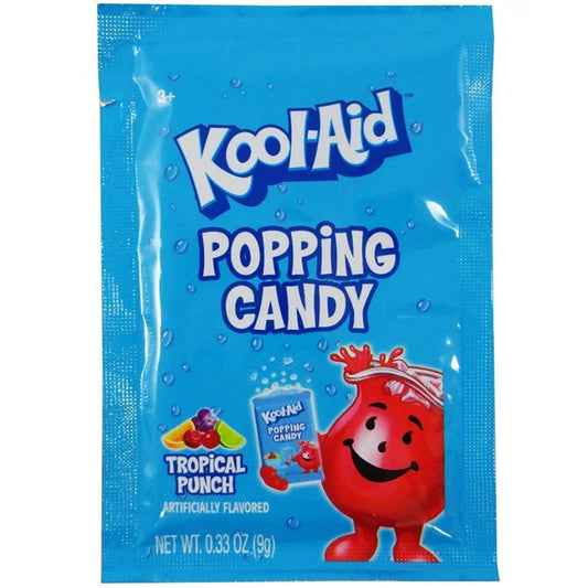 Kool-Aid - Sour Popping Candy Tropical Punch 9 Gramm