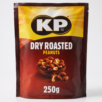 KP - Dry Roasted Peanuts 250 Gram