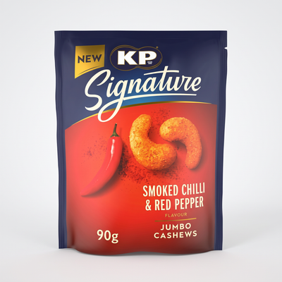 KP - Signature Cashews Smoked Chilli & Red Pepper 90 Gram