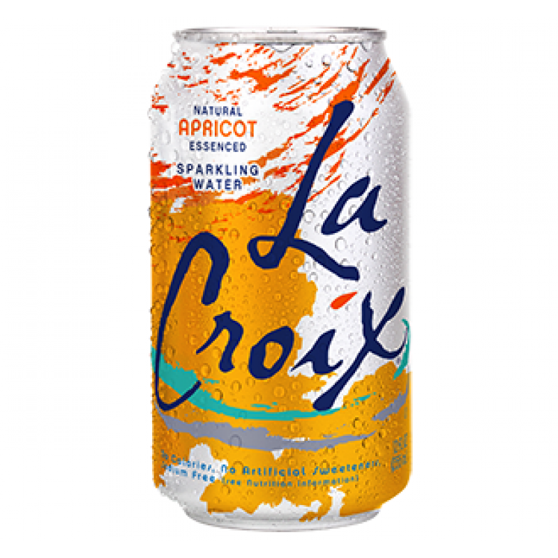 La Croix - Apricot Sparkling Water 355ml 12 Blikjes