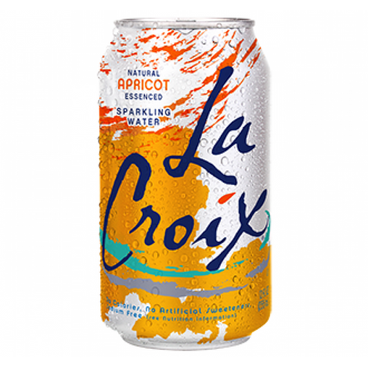 La Croix - Apricot Sparkling Water 355ml 12 Blikjes