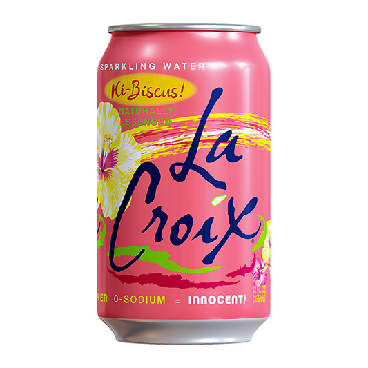 La Croix - Hibiscus Sparkling Water 355ml 12 Blikjes