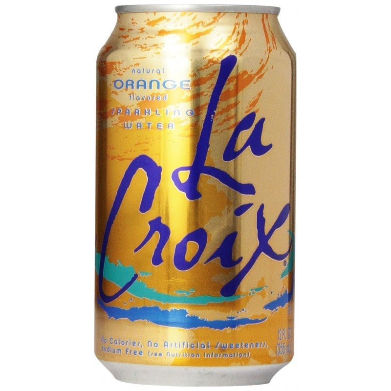 La Croix - Orange Sparkling Water 355ml 12 Blikjes