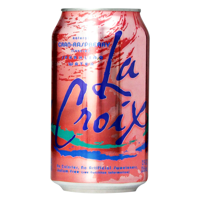 La Croix - Cranberry Raspberry Sparkling Water 355ml 12 Blikjes