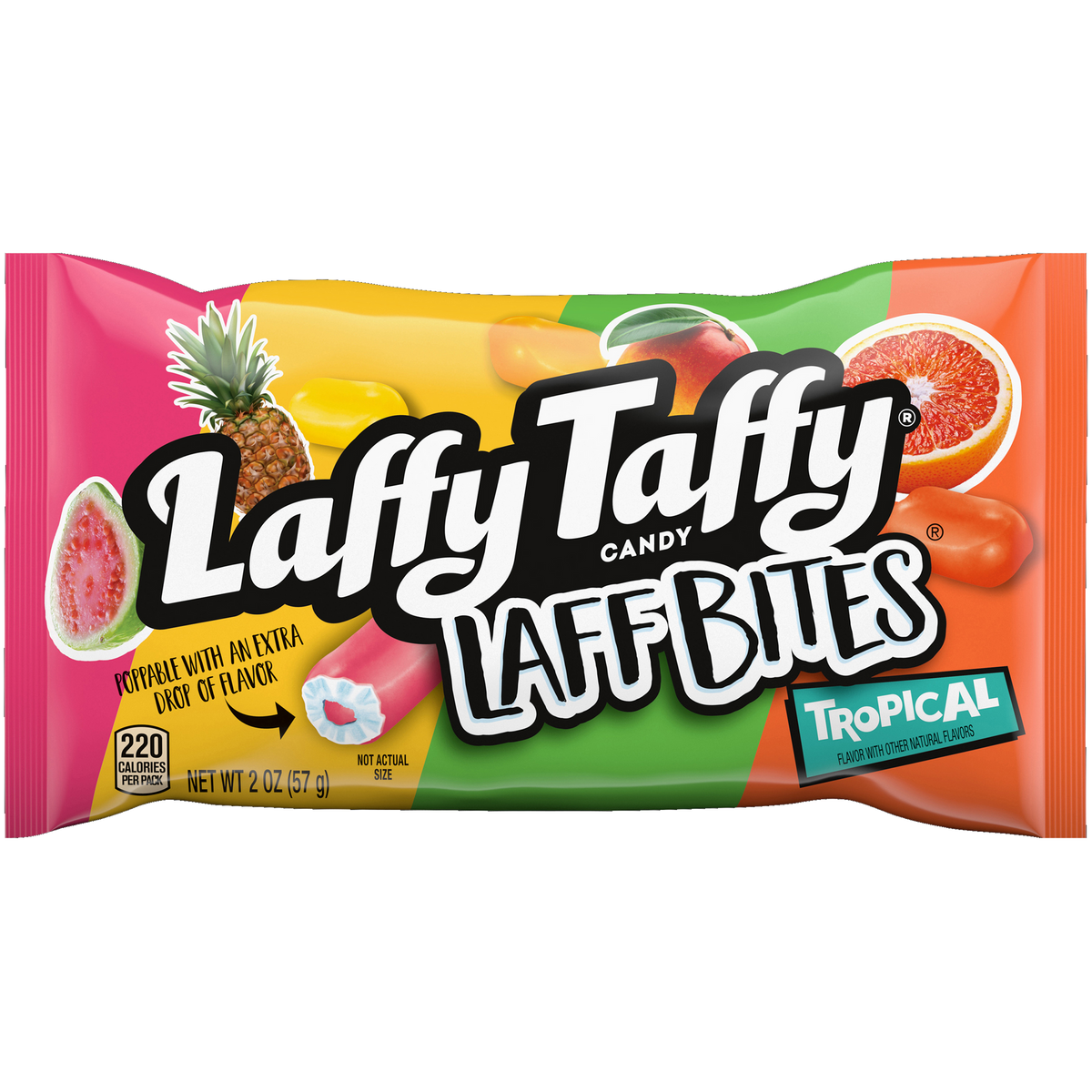 Laffy Taffy - Laff Bites Tropical 57 Gram
