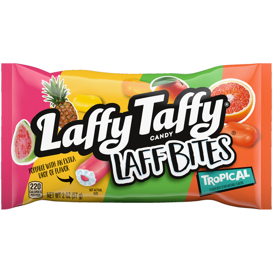 Laffy Taffy - Laff Bites Tropical 57 Gram