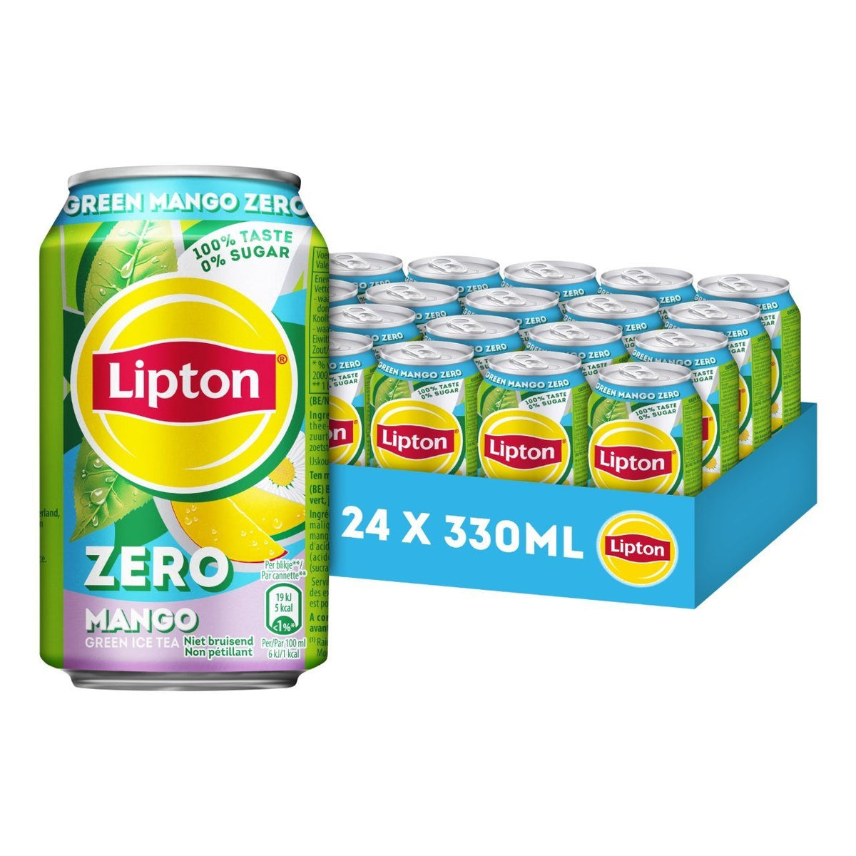 Lipton - Mango Zero 330ml 24 Cans