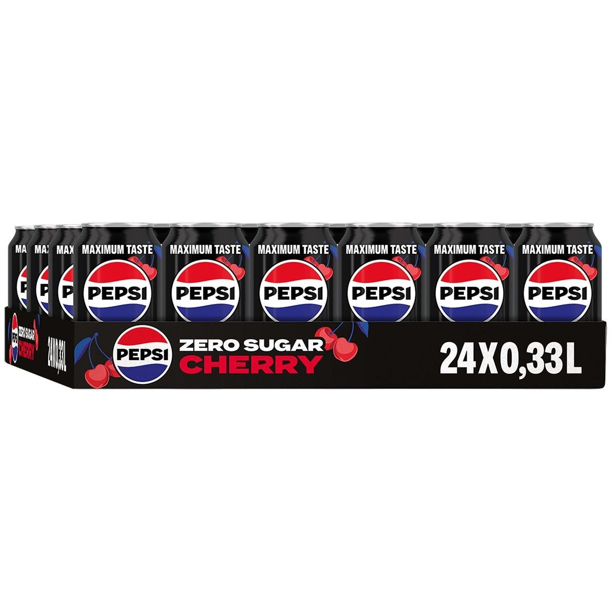 Pepsi - Zero Sugar Cherry 330ml 24 Dosen