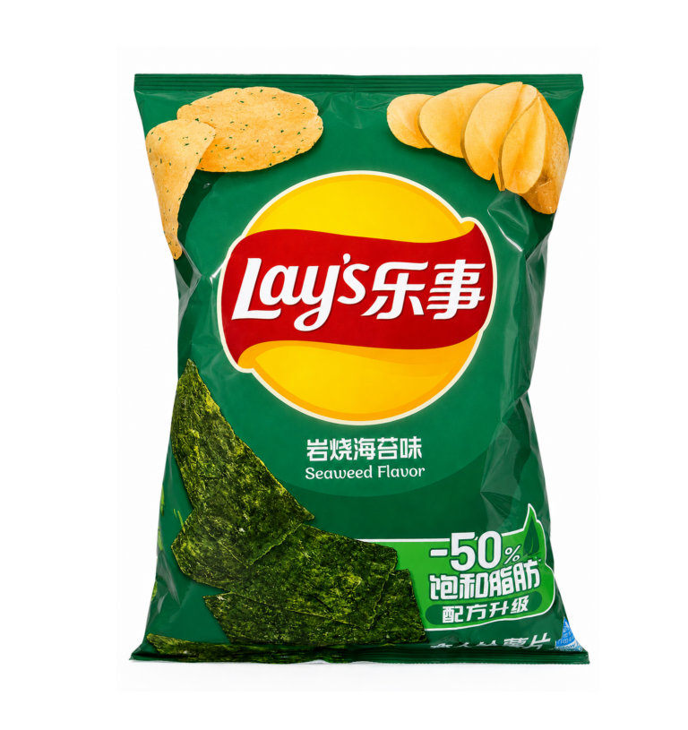Lay's - Seaweed Flavor Packs 70 Gram