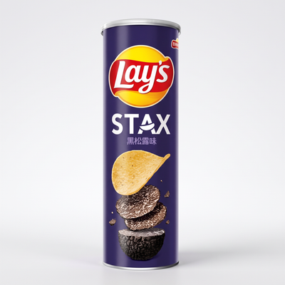 Lay's - Stax Black Truffle 90 Gram