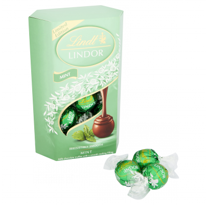 Lindt - Lindor Minzschokoladentrüffel 200 Gramm