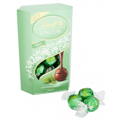 Lindt - Lindor Mint Chocolate Truffles 200 Gram