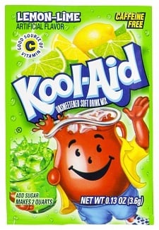 Kool-Aid - Lemon-Lime 3,6 Gram