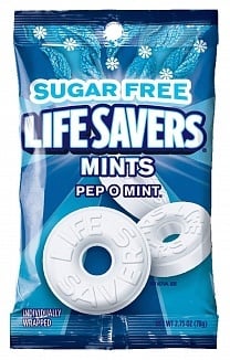 Lifesavers - Hartbonbons Pep O Mint zuckerfrei 78 Gramm
