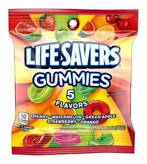 Lifesavers - Fruchtgummis, 5 Geschmacksrichtungen, 91 Gramm