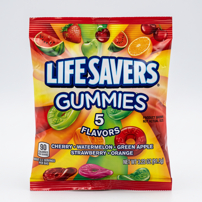 Lifesavers - Gummies 5 Flavours 91 Gram