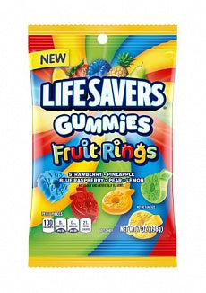 Lifesavers - Gummies Fruit Rings 198 Gram