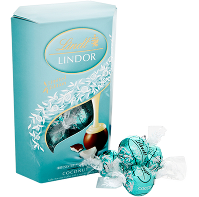 Lindt - Lindor Coconut Truffles 200 Gram