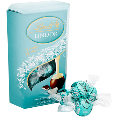 Lindt - Lindor Coconut Truffles 200 Gram