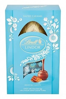 Lindt - Lindor Gesalzenes Karamell-Schalenei 260 Gramm