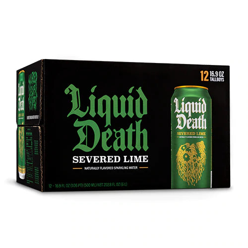 Liquid Death - Severed Lime 500ml 12 Blikjes