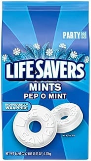 Lifesavers - Mints Pep-O-Mint Party Size 1270 Gram