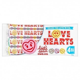 Swizzles - Love Hearts 4-Pack 105 Gram