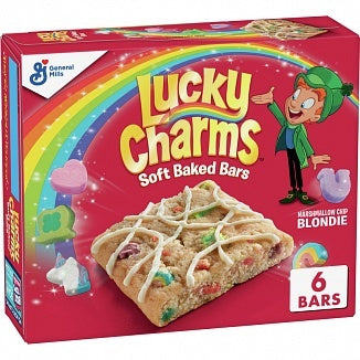 Lucky Charms - Weichgebackene Riegel 139 Gramm