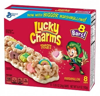 Lucky Charms - Riegel, 8er-Packung