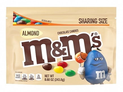 M&M's - Almond 244 Gram