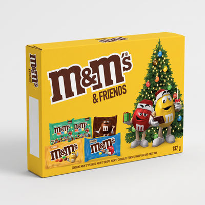 M&M's & Friends Medium Selection Box 137 Gram
